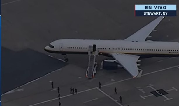 Aterrizó en Nueva York el avión que transportó al presidente Nicolás Maduro