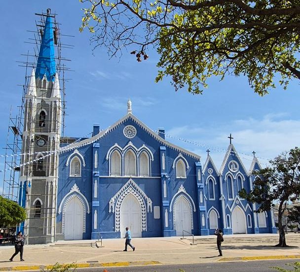 Avanzan los trabajos de recuperación en la iglesia Santa Bárbara