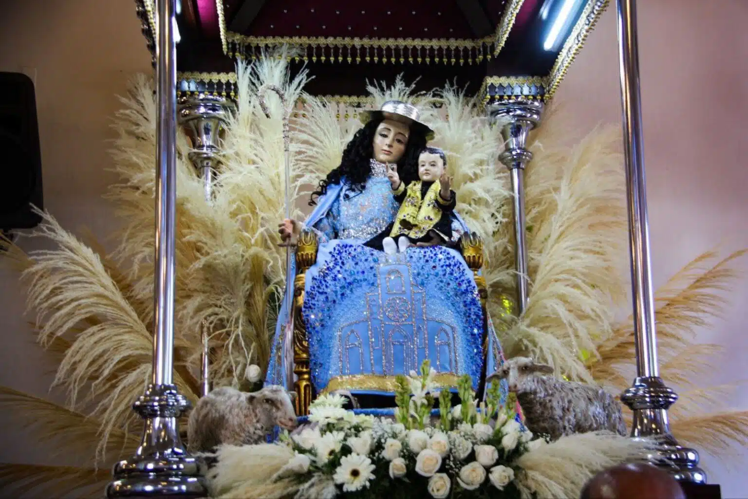 Seis misas diarias en el Santuario de Santa Rosa escucharán los fieles antes de la procesión de la Divina Pastora el 14-Ene