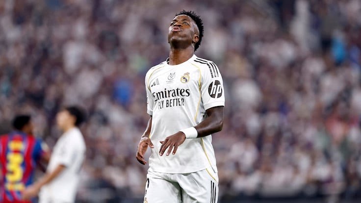 Vinicius vuelve a ser blanco de insultos racistas en Albacete