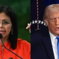 Trump amenaza a Delcy Rodríguez: 