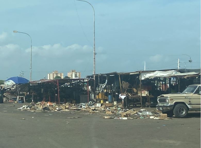 Así lucen Las Playitas y el Centro de Maracaibo este 1 de enero