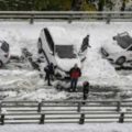 Seis muertos en accidentes de tráfico en Francia por la nieve y el frío