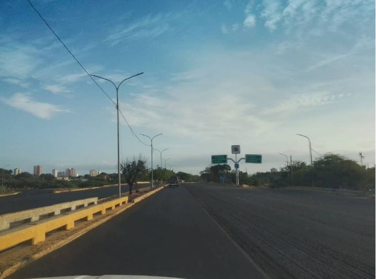 Así se ven las calles de Maracaibo este 1-Ene