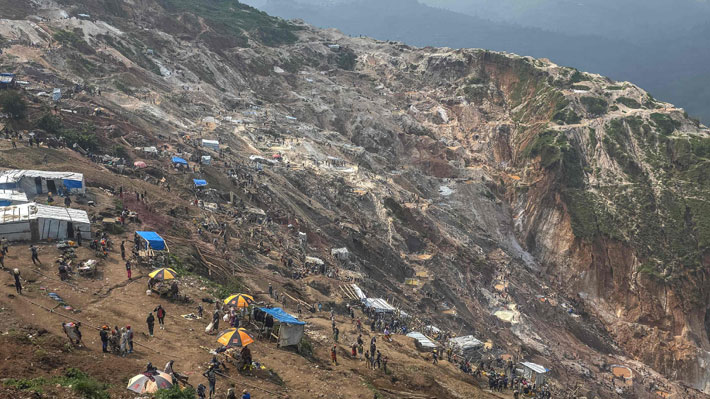Derrumbe de mina dejó más de 400 muertos en República del Congo