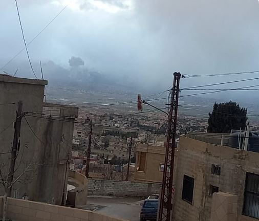 Israel bombardeó el Líbano