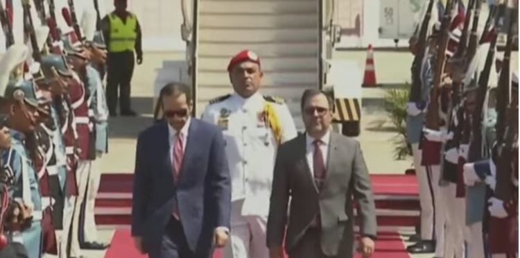 Llegó el primer ministro de Catar a Venezuela