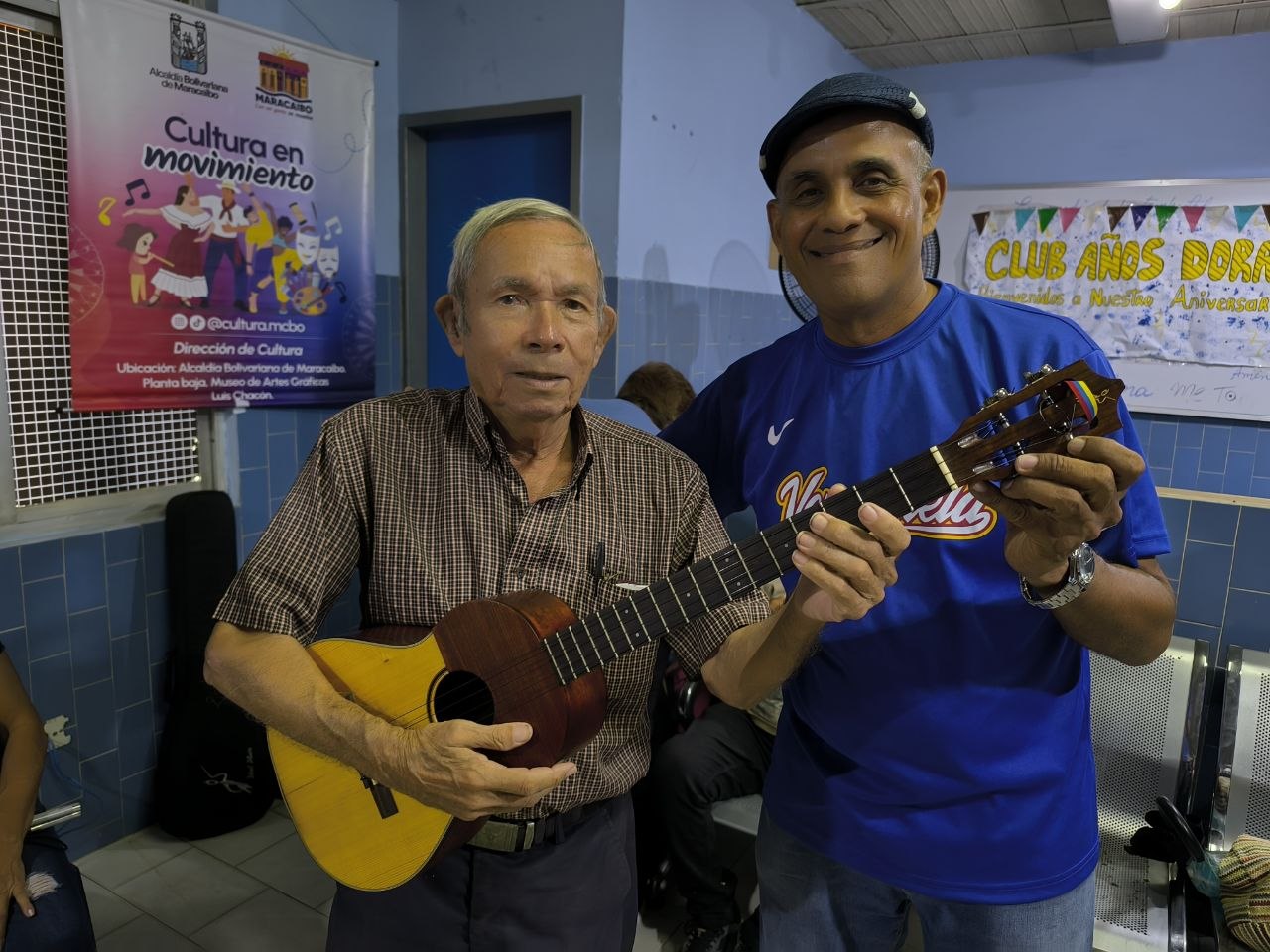 Más de 30 abuelos y abuelas del club “Años Dorados” del IVSS Norte recibieron clase especial de cuatro