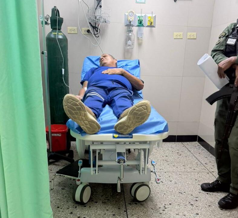Tito Volcanes, recluido en Barinas, fue trasladado a un hospital por su grave estado de salud: Informan sus familiares