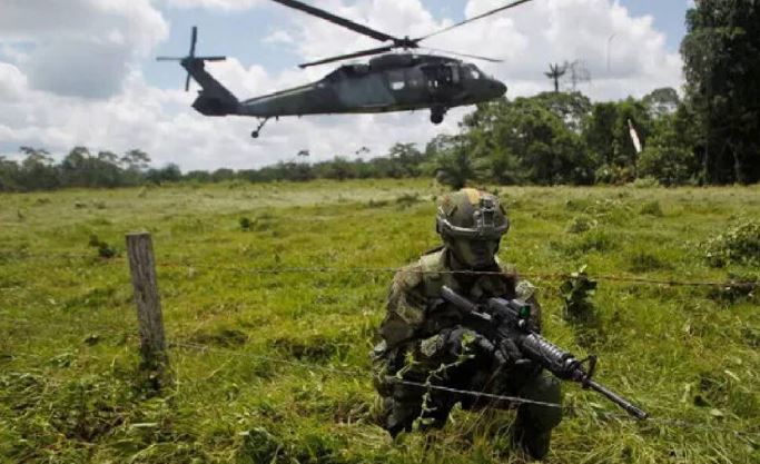Siete posibles bajas tras desmantelamiento de un núcleo de ELN en operación con militares