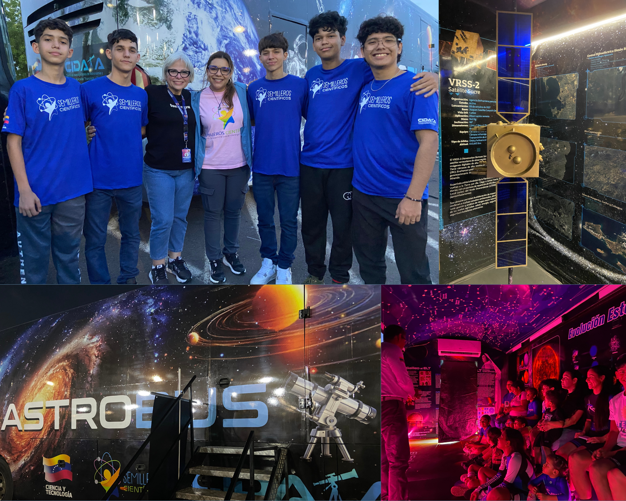 ¡ESTRELLAS EN MARACAIBO!: El Astrobús llegó al Zulia para premiar el talento de nuestros campeones en astronomía
