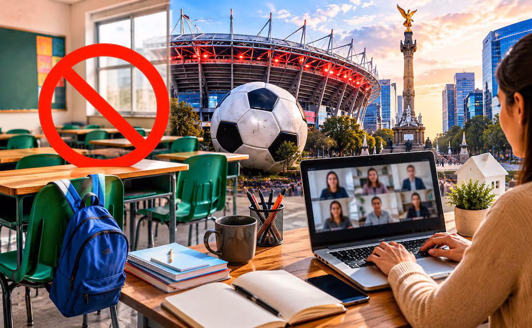 Por decreto Presidencial: Suspenden clases y habilitan ‘Home Office’ en Ciudad de México por la inauguración del Mundial de Fútbol