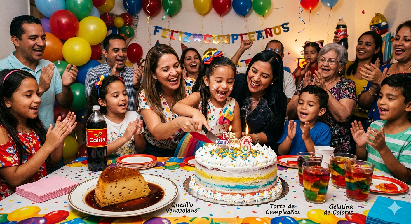 Así nació la tradición del cumpleaños en Venezuela: 