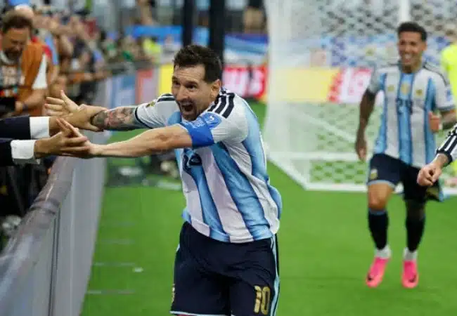 Messi, máximo goleador histórico de los Mundiales
